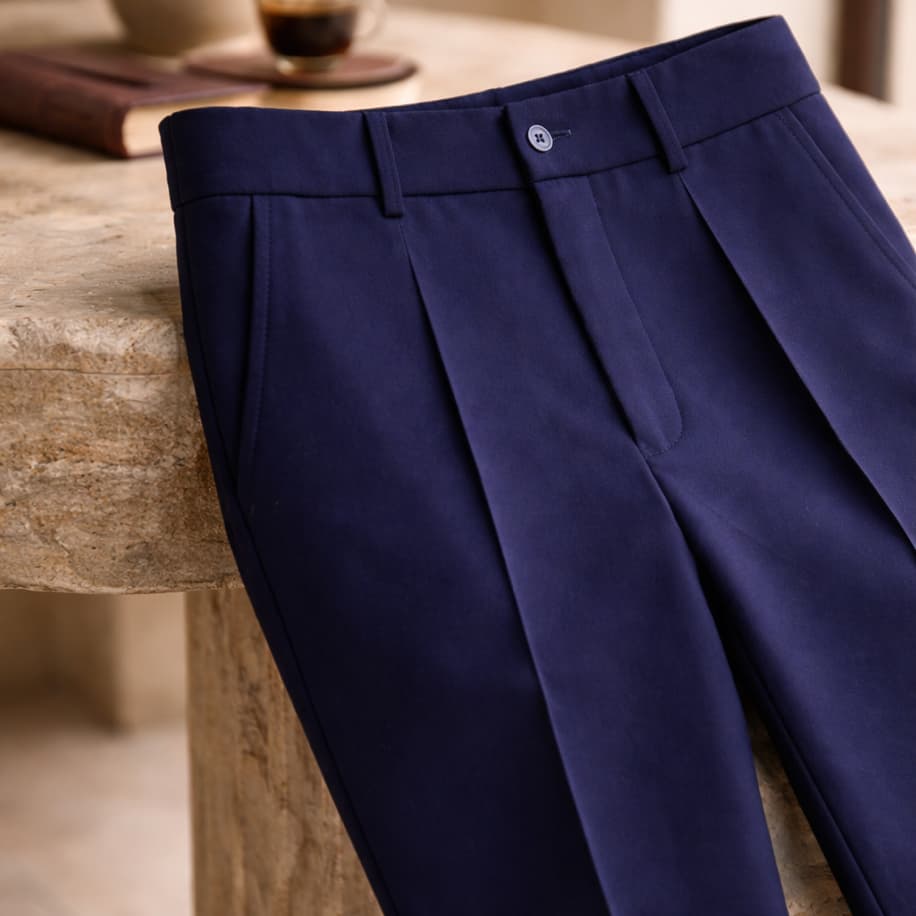 Double Kumaş Pantolon - Küçük Görsel 2