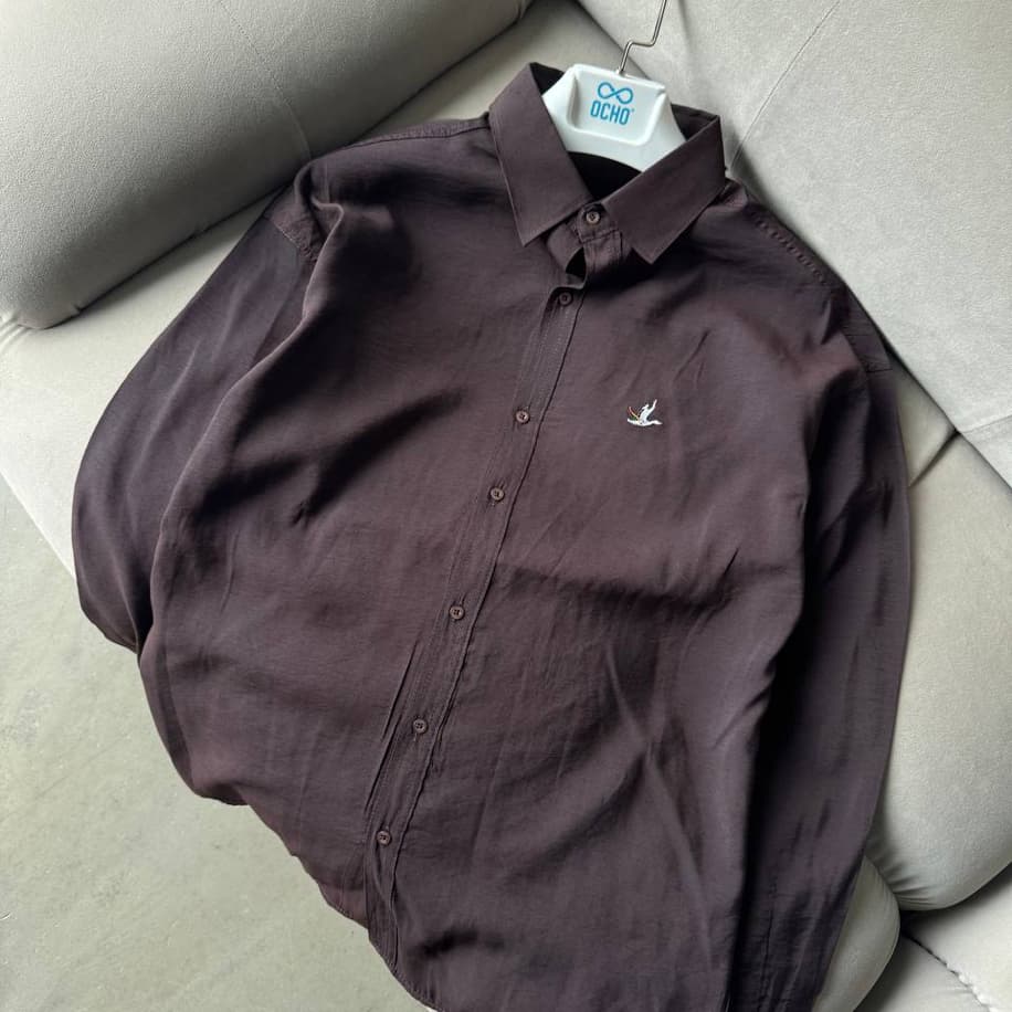 Premium Kalite Gömlek - Kahve