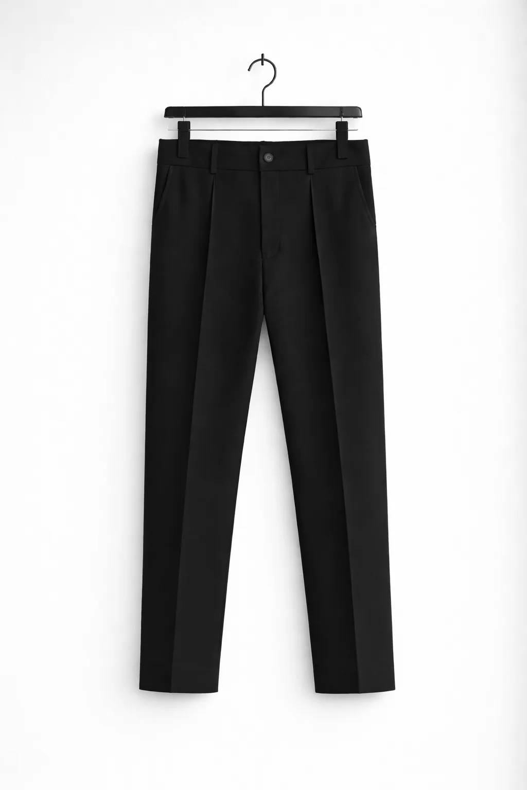 Double kumaş pantolon ( siyah renk )