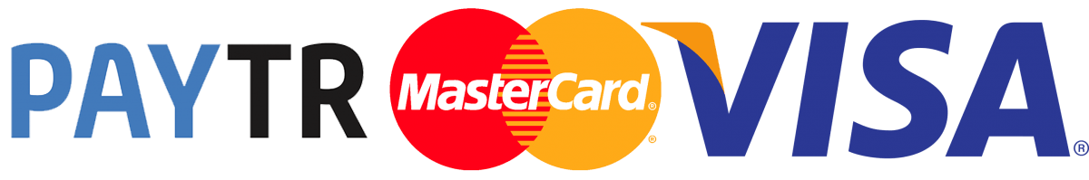 PayTR ile güvenli ödeme - Visa, Mastercard
